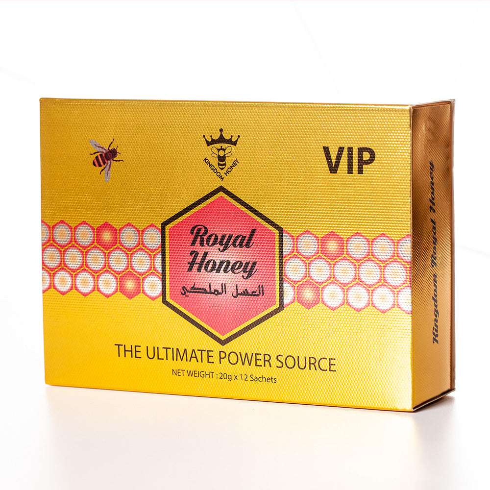 Royal Honey VIP For Men (12 Sachets - 20 G) – crownhoney
